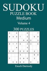 300 Medium Sudoku Puzzle Book