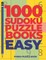 1000 Sudoku Puzzle Books Easy