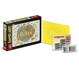 Kūrybinis piešimo smėliu rinkinys „Relax“