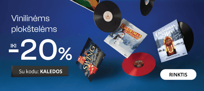 Vinilinėms plokštelėms - extra nuolaidos iki -20%