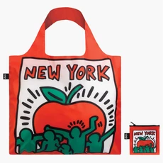 LOQI pirkinių krepšys „KEITH HARING New York Recycled Bag“