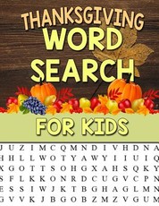 Thanksgiving Word Search For Kids