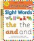 Learning Sight Words