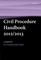 Civil Procedure Handbook 2012/2013