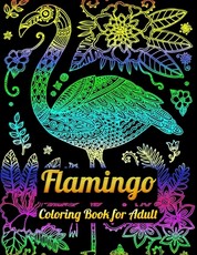 Flamingo Coloring Book for Adults