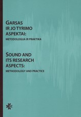 Garsas ir jo tyrimo aspektai: metodologija ir praktika