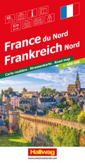 Frankreich Nord Strassenkarte 1:600 000