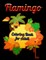 Flamingo Coloring Book for Adults