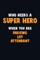 Who Need A SUPER HERO, When You Are Parking Lot Attendant