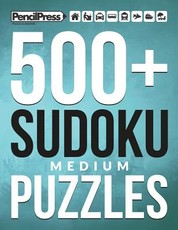 500+ Sudoku Puzzles Book Medium