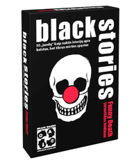 Stalo žaidimas „Black Stories: Funny Death“ (LT)