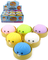 Antistresinis žaislas SQUISHY BUN „Squishy Dumpling Bubble Blower“, 8,5 cm, 1 vnt.