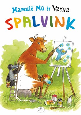 Mamulė Mū ir Varna. Spalvink | Knygos.lt