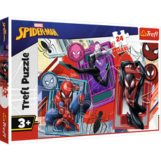 TREFL SPIDER-MAN dėlionė „Žmogus-voras“, 24 det.