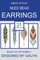Brick stitch seed bead earrings. Book of patterns