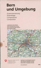 Swisstopo 1 : 25 000 Bern und Umgebung