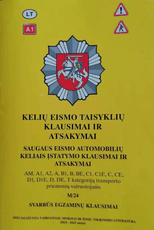 Kelių eismo taisyklių klausimai ir atsakymai M/24
