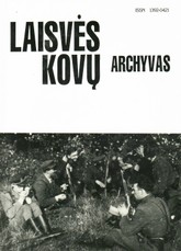 Laisvės kovų archyvas Nr. 13
