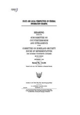 State and local perspectives on federal information sharing