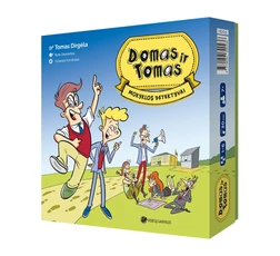 Stalo žaidimas „Domas ir Tomas. Mokyklos detektyvai“ Stalo žaidimas „Domas ir Tomas. Mokyklos detektyvai“