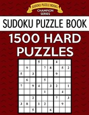 Sudoku Puzzle Book, 1,500 HARD Puzzles