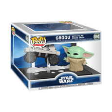 FUNKO POP! Vinilinė figūrėlė: Mandalorian & Grogu - Grogu with Polar Mouse Droid (Moment)