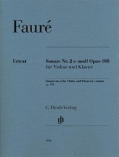 Sonate Nr. 2 e-moll op. 108 für Violine und Klavier