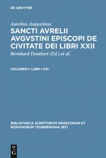 de Civitate Dei Libri XXII, Vol. I