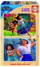 2 dėlionės (puzzle) medinės 2x50 DISNEY ENCANTO 4-6metų