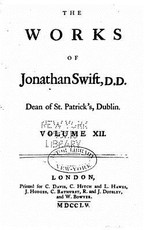 The works of Jonathan Swift, D.D., Dean of St. Patrick's, Dublin, Volume XII
