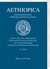 Aethiopica 27 (2024)