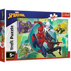 TREFL SPIDER-MAN dėlionė „Žmogus-voras“, 100 det.