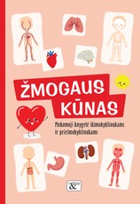Mokomoji knygelė ikimokyklinukams ir priešmokyklinukams „Žmogaus kūnas“