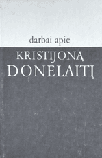 Darbai apie Kristijoną Donelaitį