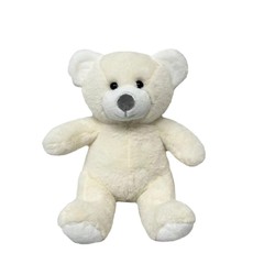 Mascot Olus pliušinis meškiukas, 23 cm, kreminis