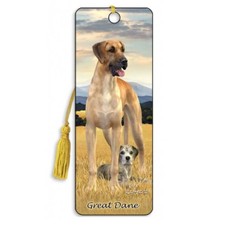 3D knygos skirtukas „Vokiečių dogas”