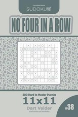 Sudoku No Four in a Row - 200 Hard to Master Puzzles 11x11 (Volume 38)