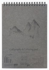 Dailyraščio ir kaligrafijos bloknotas A5 50l 100gsm