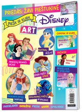 Disney. Piešk ir kurk. Žurnalas. 2021 Sausis-kovas