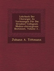 Lehrbuch Der Chirurgie