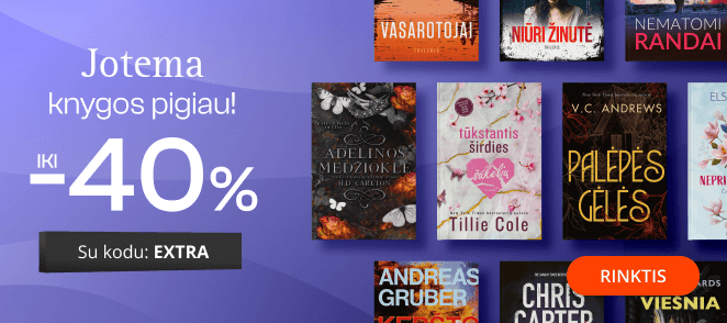 Leidyklos JOTEMA knygoms iki -40% extra nuolaidos!