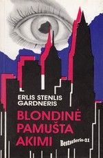 Blondinė pamušta akimi