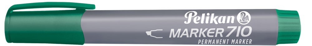 Žymeklis permanentinis 710 žalias