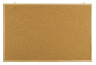 Kamštinė lenta su mediniu rėmu 400x300mm OFFp