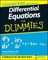 Differential Equations for Dummies