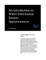 An Introduction to Water Distribution System Appurtenances