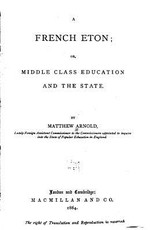 A French Eton, or, Middle class education and the state