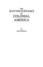 Scottish Surnames of Colonial America