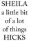 Sheila Hicks - A Little Bit of a Lot of Things. Kunstbuch, textile Kunst, Ausstellungskatalog / Art book, textile art, exhibition catalogue
