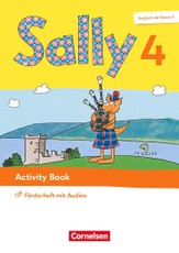 Sally - Englisch ab Klasse 3 - 4. Schuljahr - Zu Ausgabe 2023 und Ausgabe Baden-Württemberg 2025 - Activity Book Förderheft- Mit Audios, Wortschatzheft und Portfolio-Heft